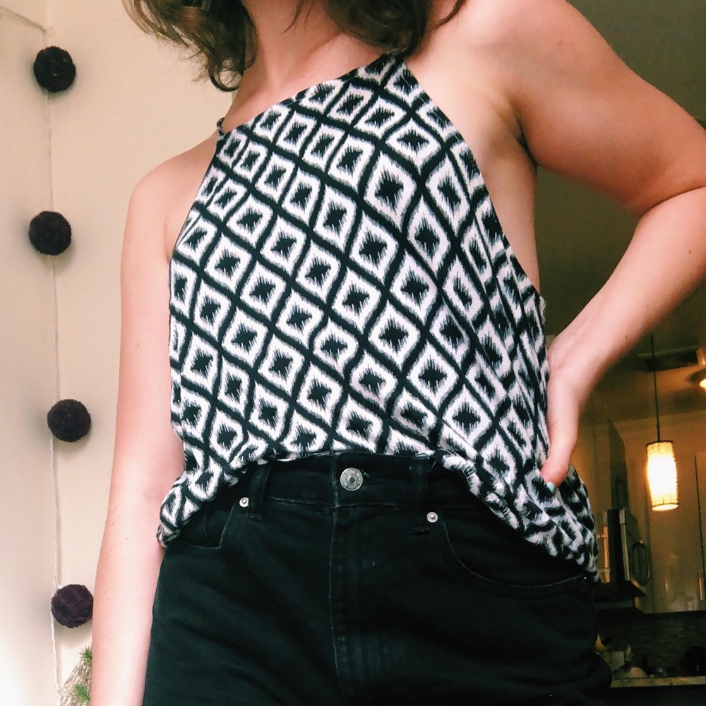 Black & White Tank